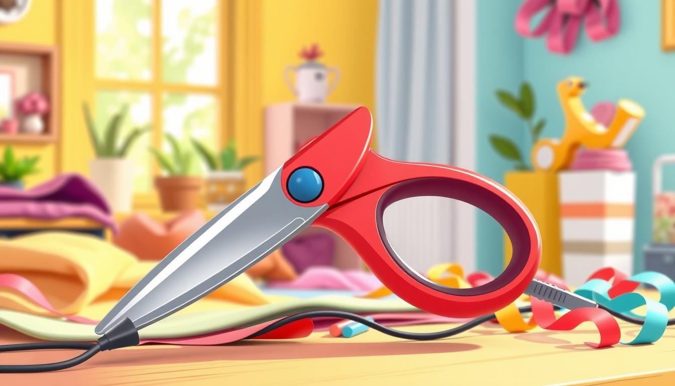 Affordable electronic scissors