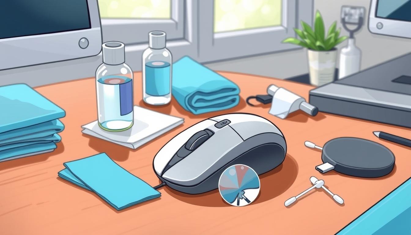 How to clean a computer mouse