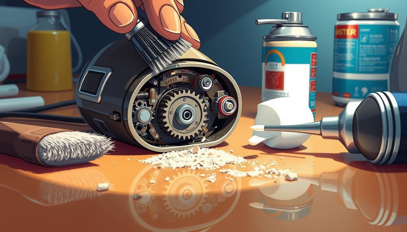 How to clean a mechanical mouse