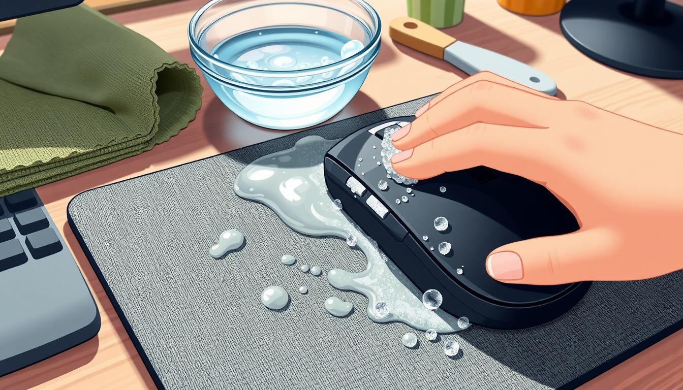 Mousepad Cleaning Techniques