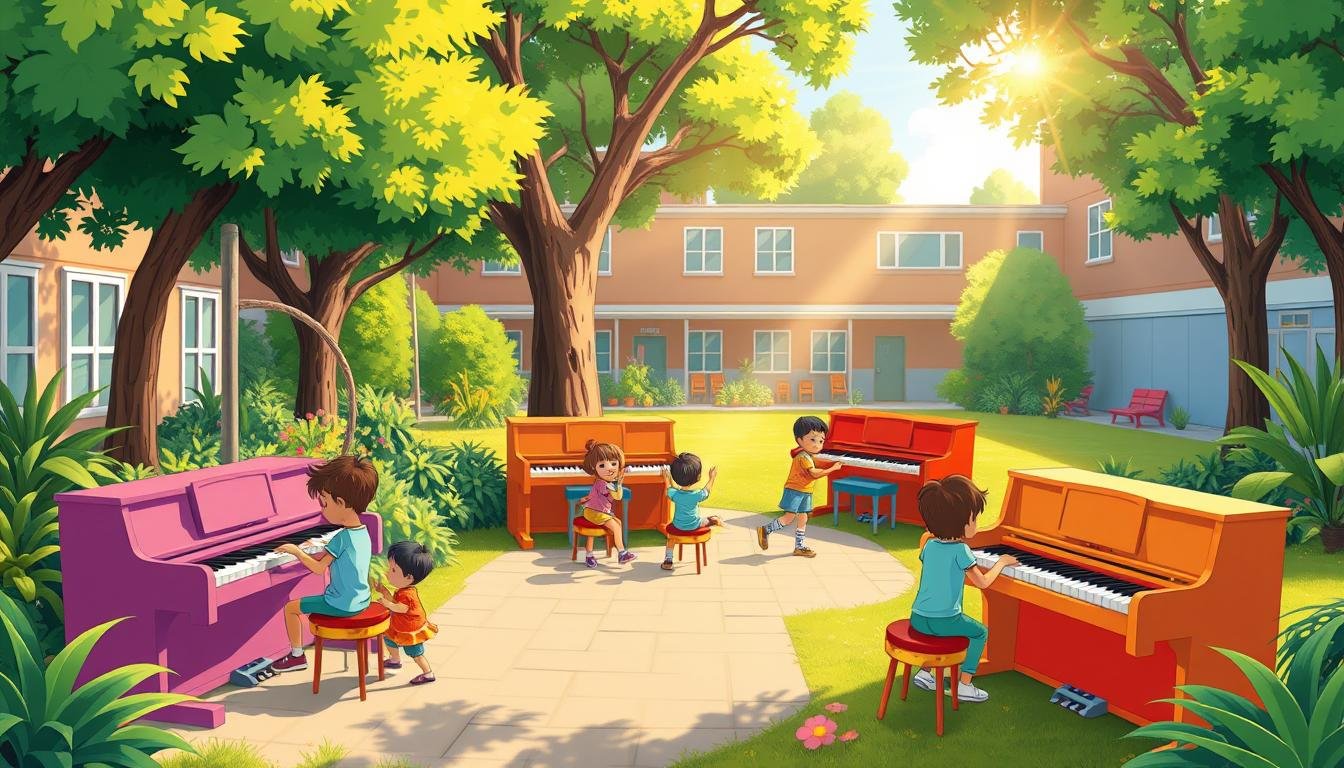 Outdoor Pianos for Schools: Music Beyond Classroom Walls