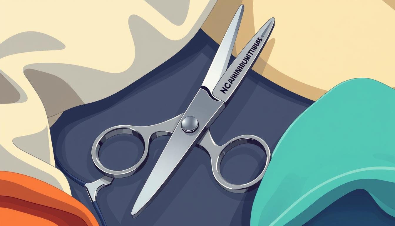 Quiet electric scissors