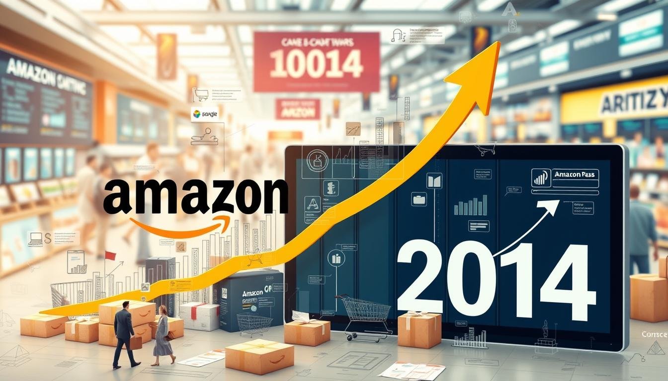 amazon market position 2014