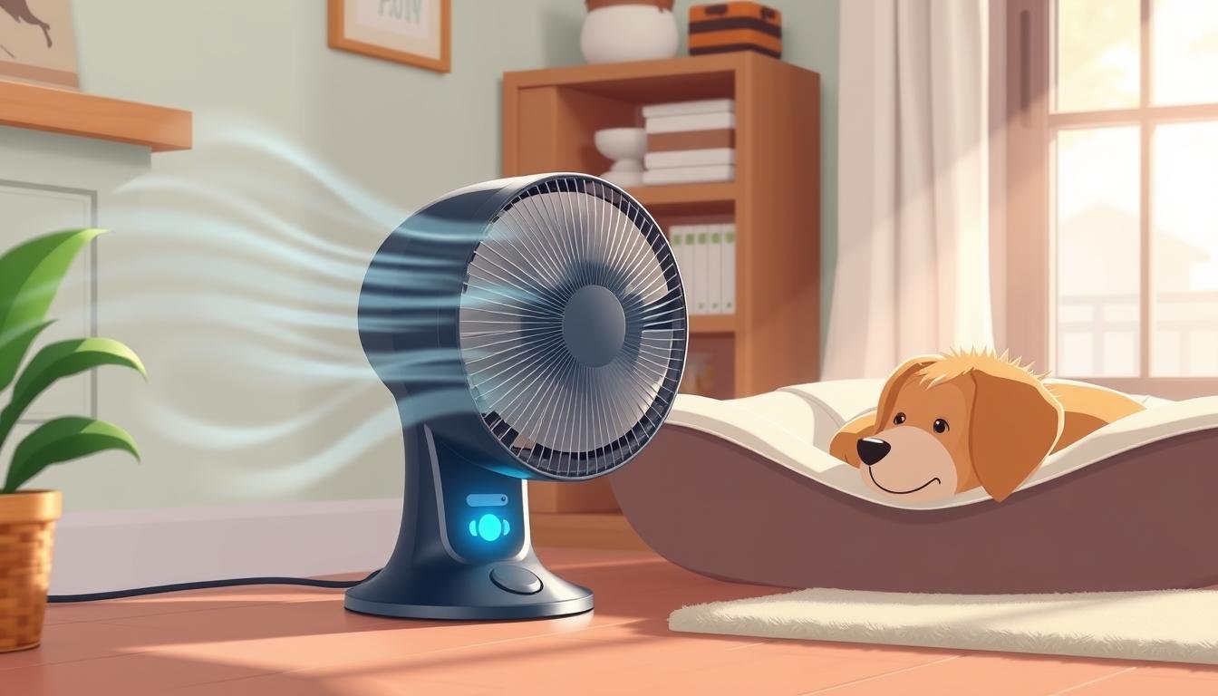 battery-operated pet fans