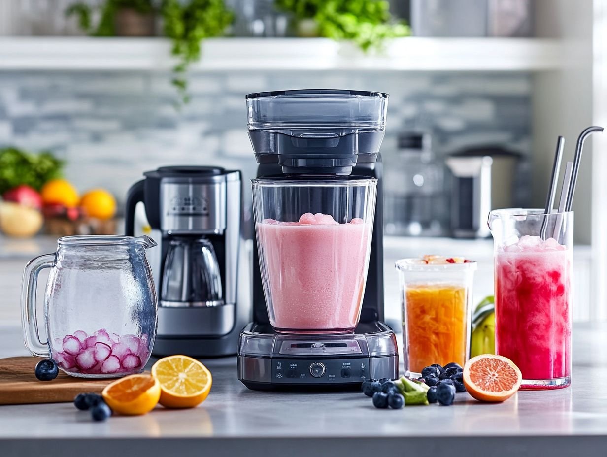 What are the best blenders for crushing ice and frozen drinks?