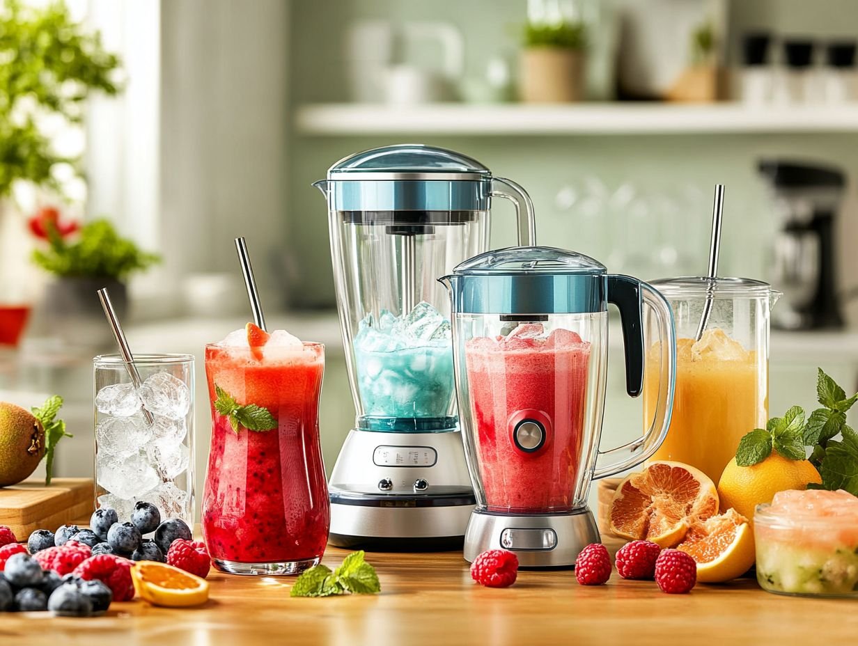 Tips for Crushing Ice and Frozen Drinks with a Blender