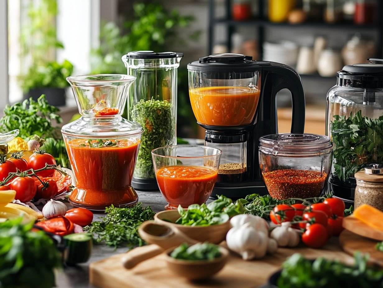 1. What are the top blenders recommended for making homemade soups and sauces?