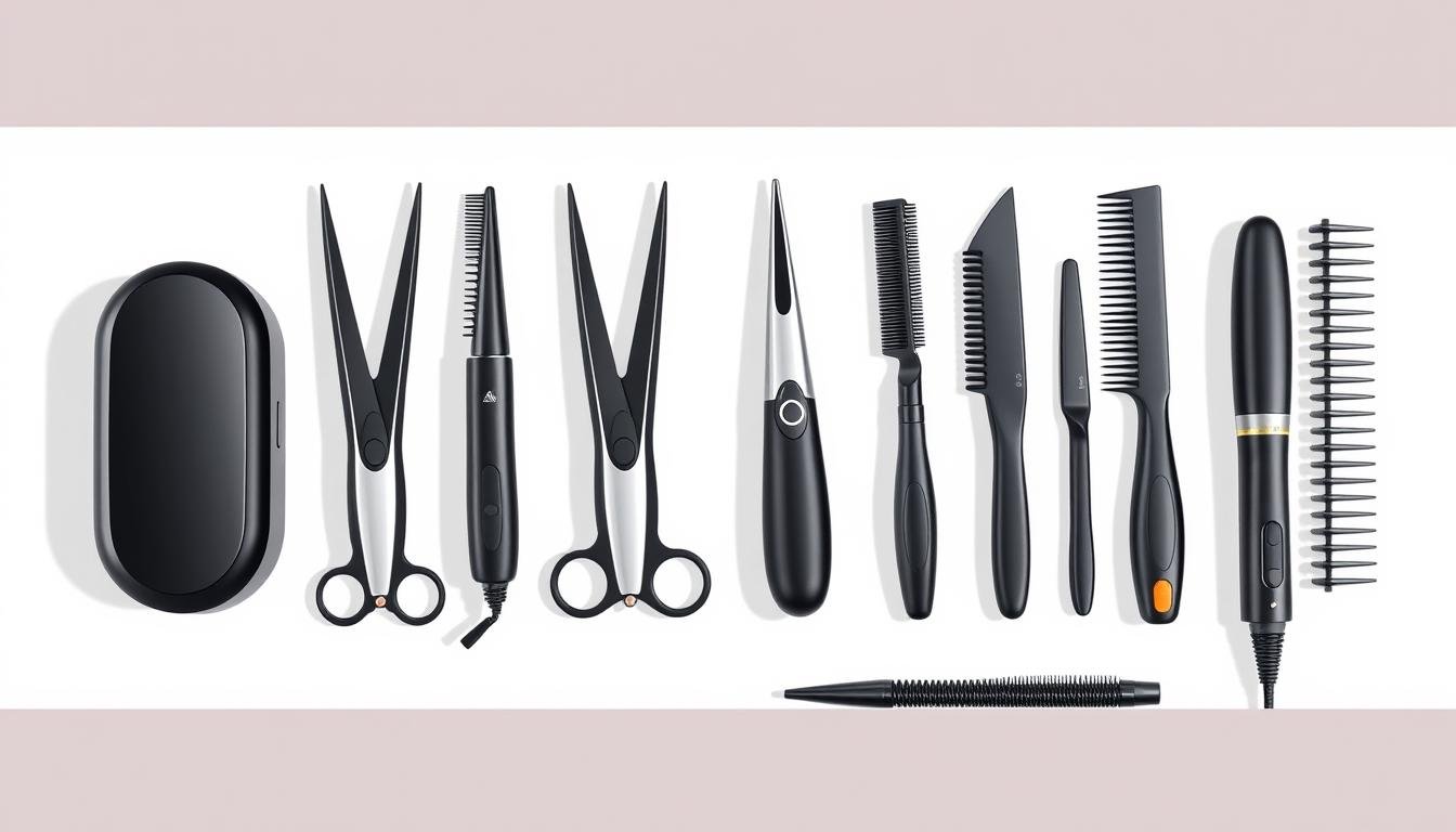 electric hair styling toolkit