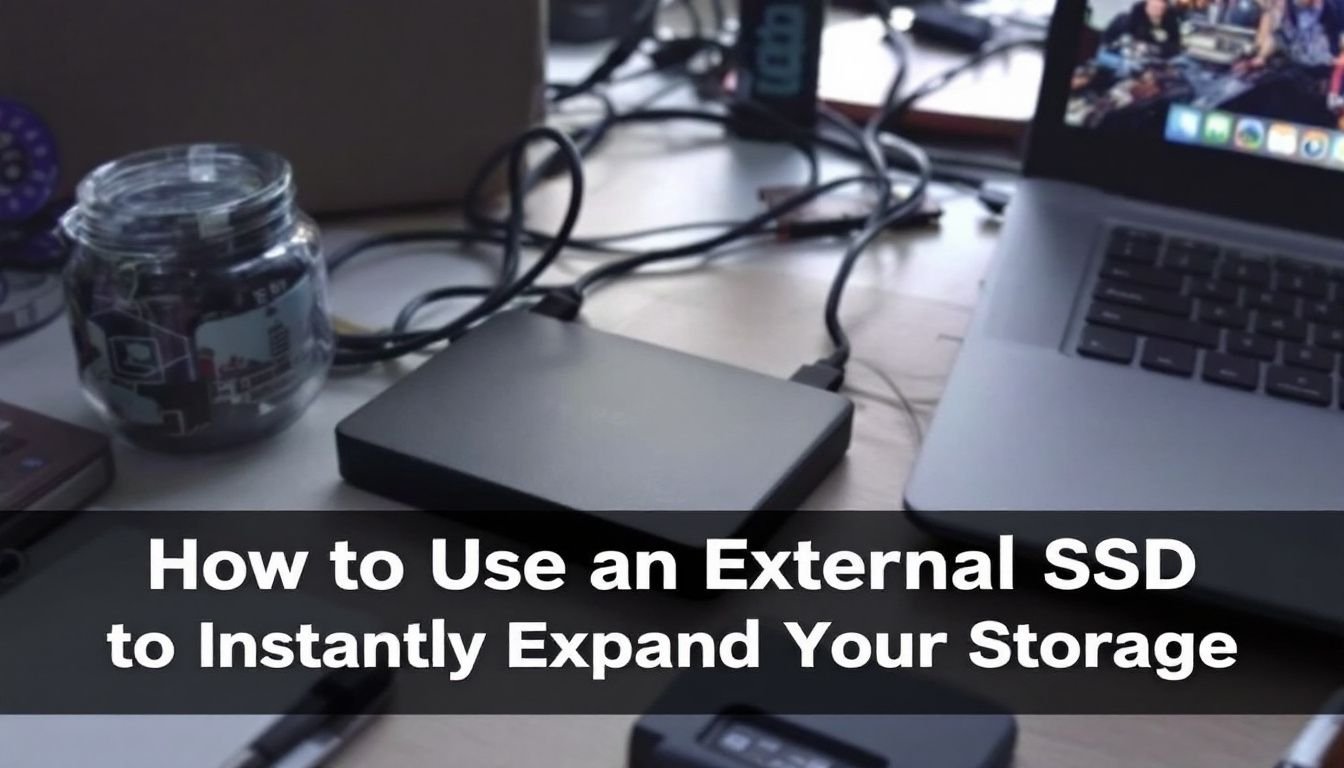 How to Use an External SSD to Instantly Expand Your Storage