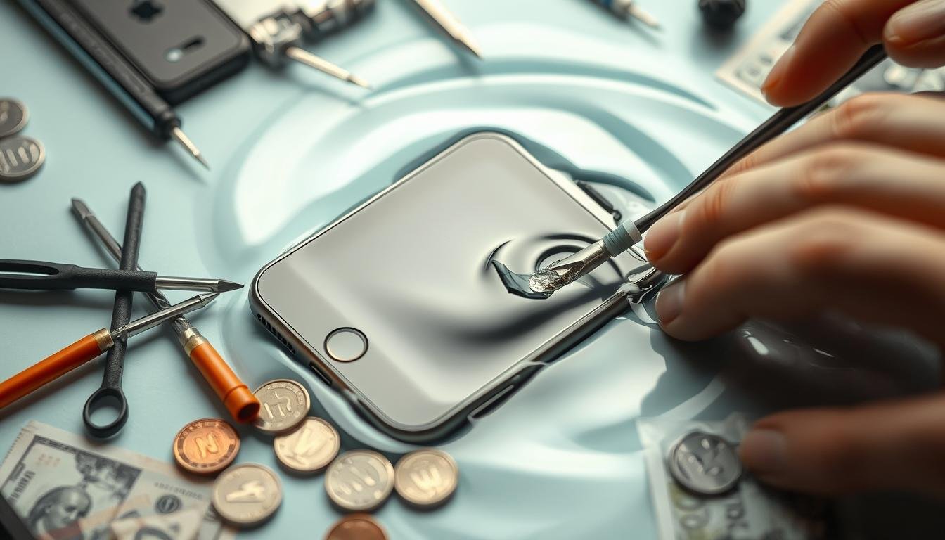 iphone water damage repair cost