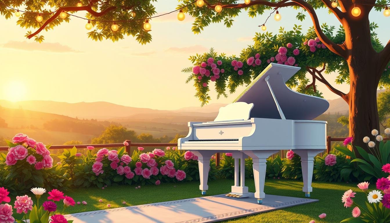 outdoor piano rental